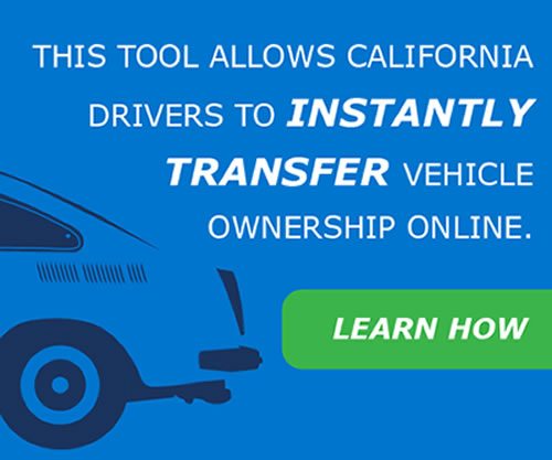 transferring title of car california