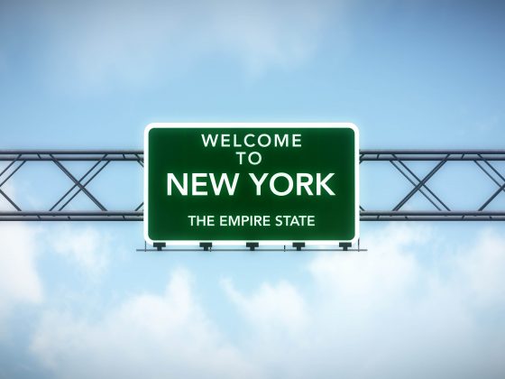 Welcome to NY Sign
