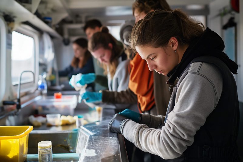 Marine biology lab