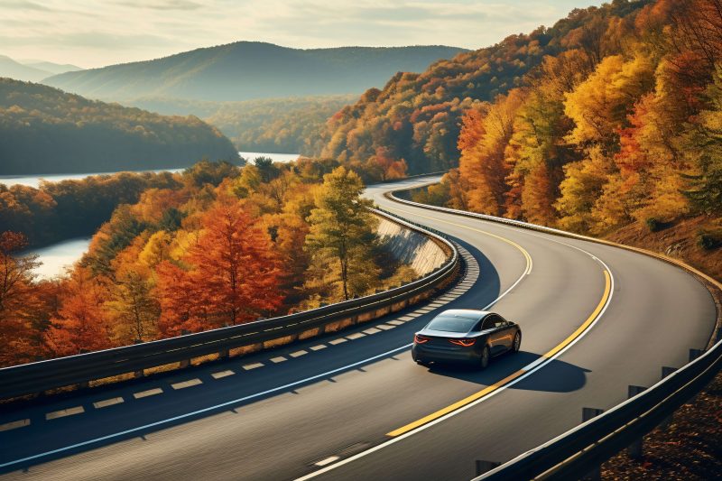 Autumn driving