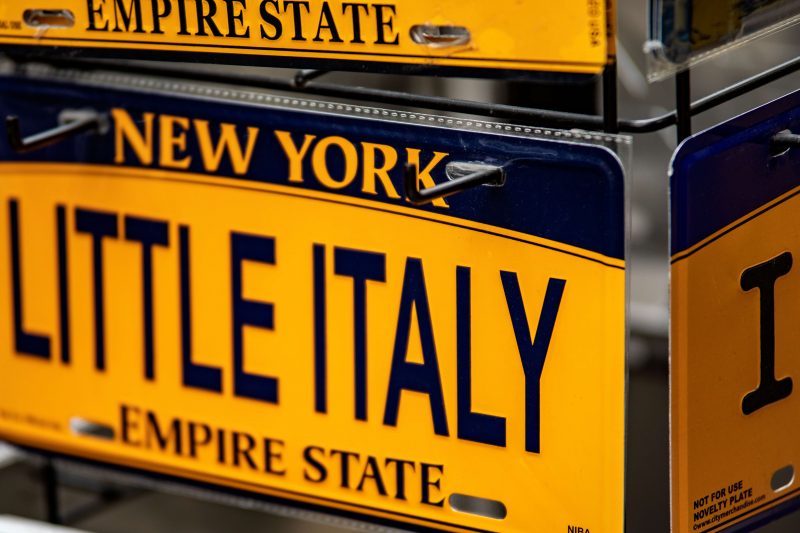 Ny license plate