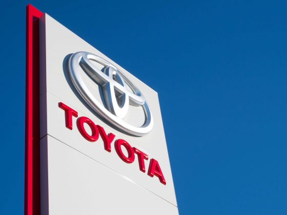 Toyota sign